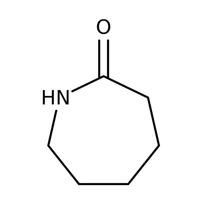 epsilon-Caprolactam, 99%, C6H11NO, CAS N