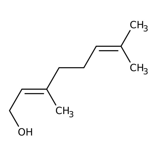 Geraniol, 97%, C10H18O, CAS Number-106-2