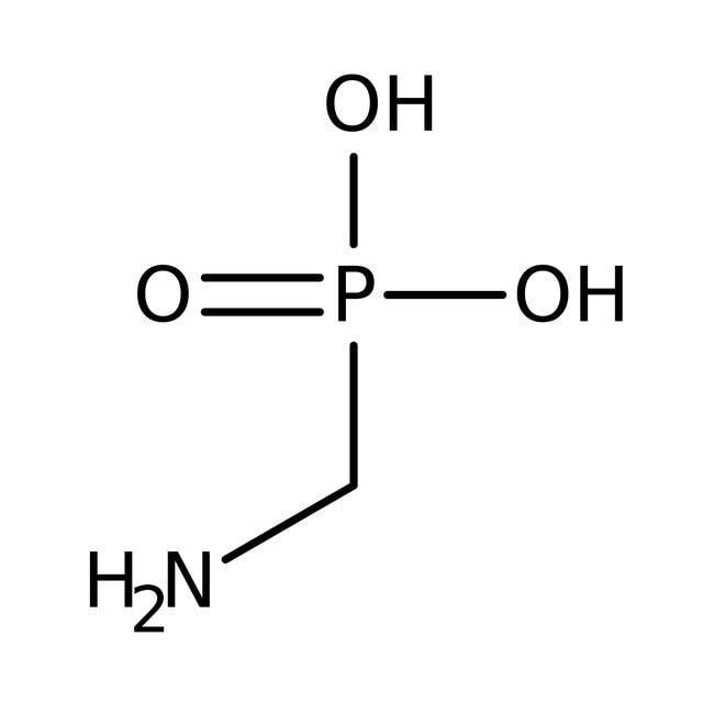(Aminomethyl)phosphonic acid, 99%, CH6NO