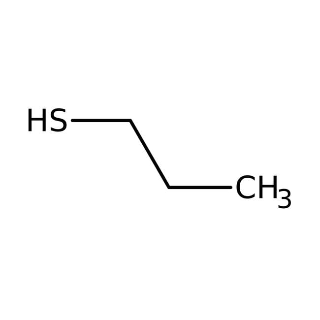 1-Propanethiol, 98%, C3H8S, CAS Number-1