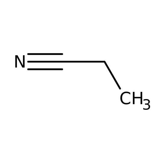 Propionitrile, 99%, C3H5N, CAS Number-10