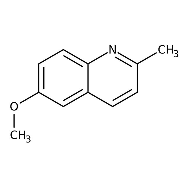 6-Methoxy-2-methylquinoline, 97%, C11H11