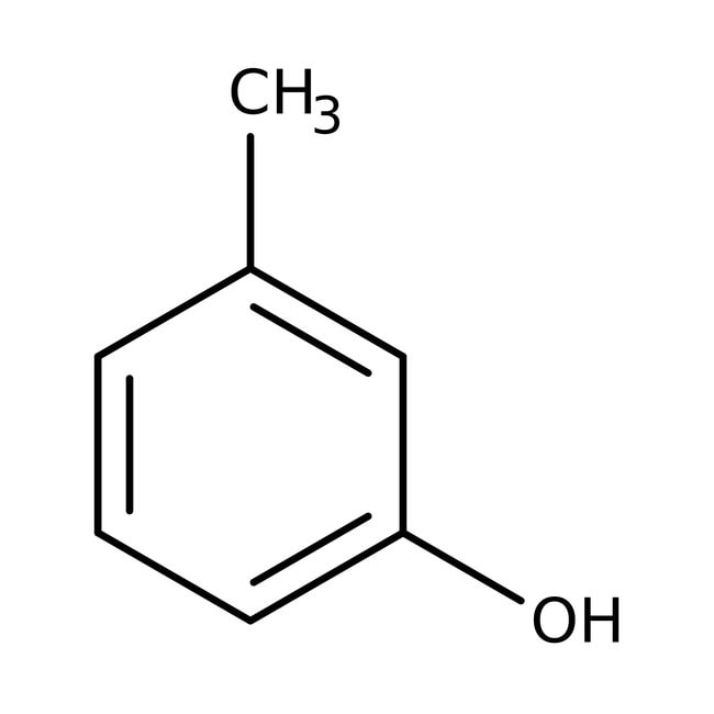 m-Cresol, 99%, C7H8O, CAS Number-108-39-