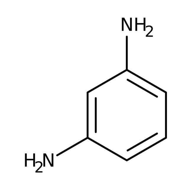 m-Phenylenediamine, 98%, C6H8N2, CAS Num
