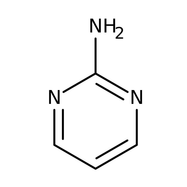 2-Aminopyrimidine, 98%, C4H5N3, CAS Numb