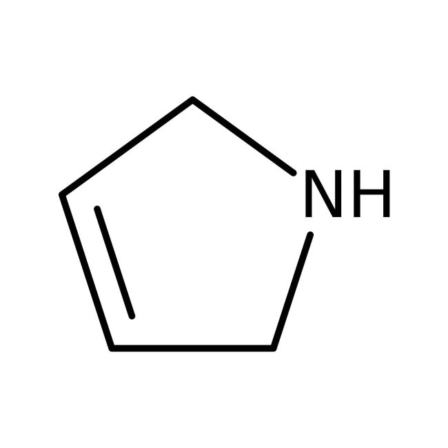 3-Pyrroline, 85%, C4H7N, CAS Number-109-