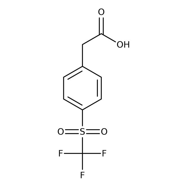 4-(Trifluoromethylsulfonyl)phenylacetic