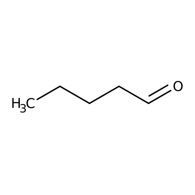 Valeraldehyde, 97%, C5H10O, CAS Number-1