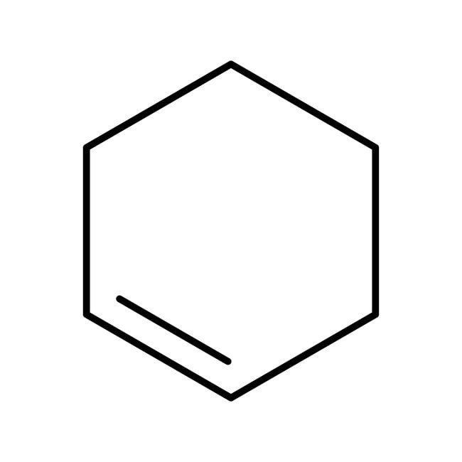 Cyclohexene, 99%, C6H10, CAS Number-110-