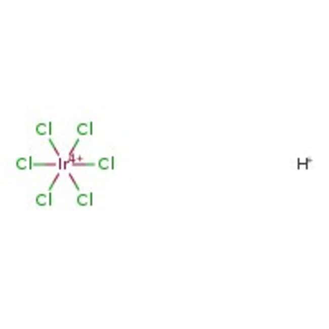 Dihydrogen hexachloroiridate(IV) hydrate