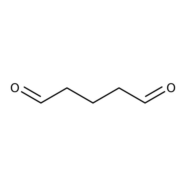 Glutaraldehyde, C5H8O2, CAS Number-111-3