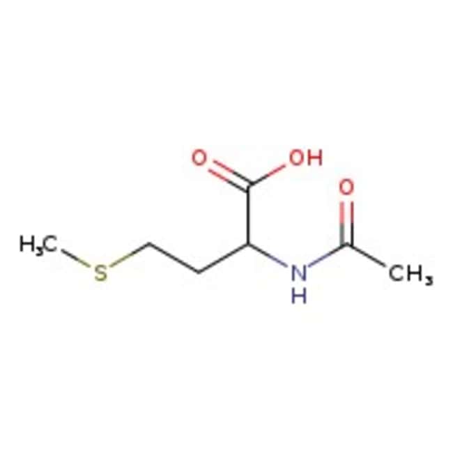 N-Acetyl-DL-methionine, 99%, C7H13NO3S,