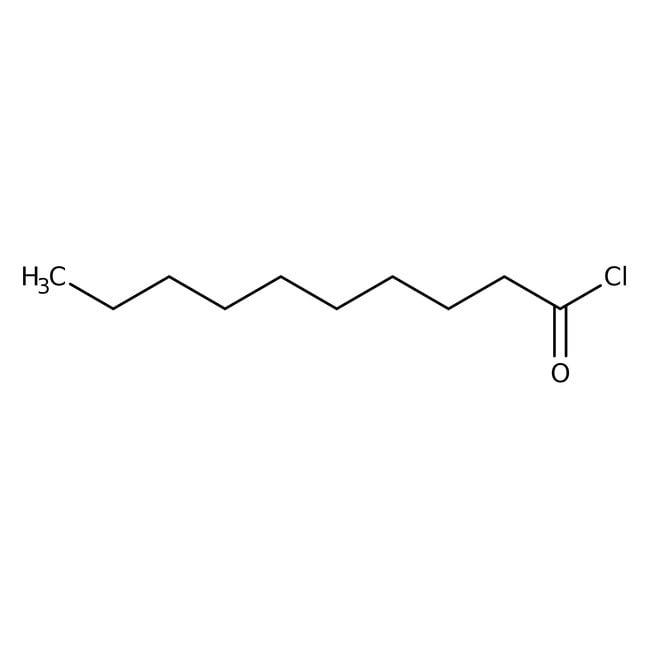 Decanoyl chloride, 98%, C10H19ClO, CAS N
