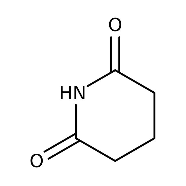 Glutarimide, 98%, C5H7NO2, CAS Number-11