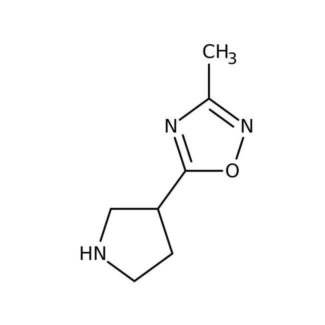 3-Methyl-5-(3-pyrrolidinyl)-1,2,4-oxadia