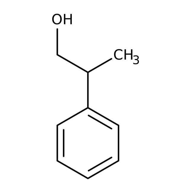 (+/-)-2-Phenyl-1-propanol, 97%, C9H12O,