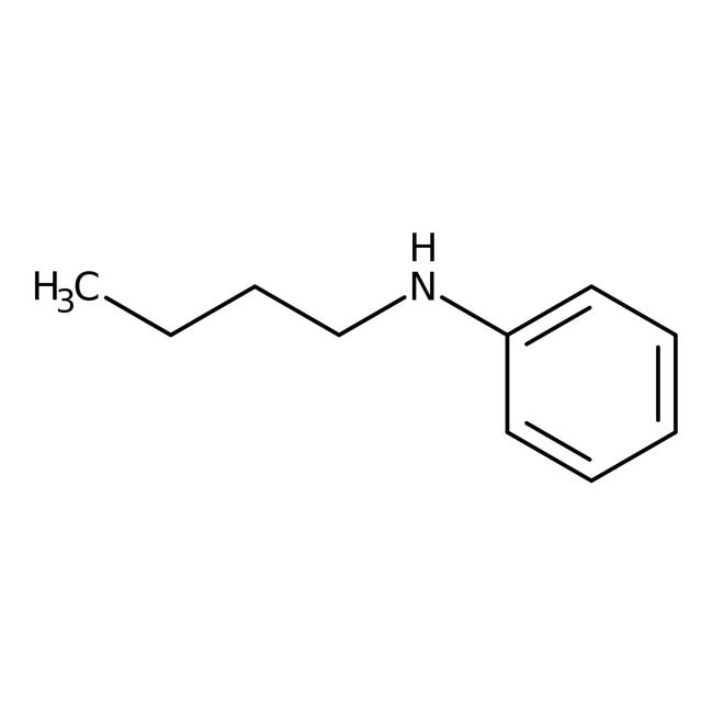 N-(n-Butyl)aniline, 99%, C10H15N, CAS Nu