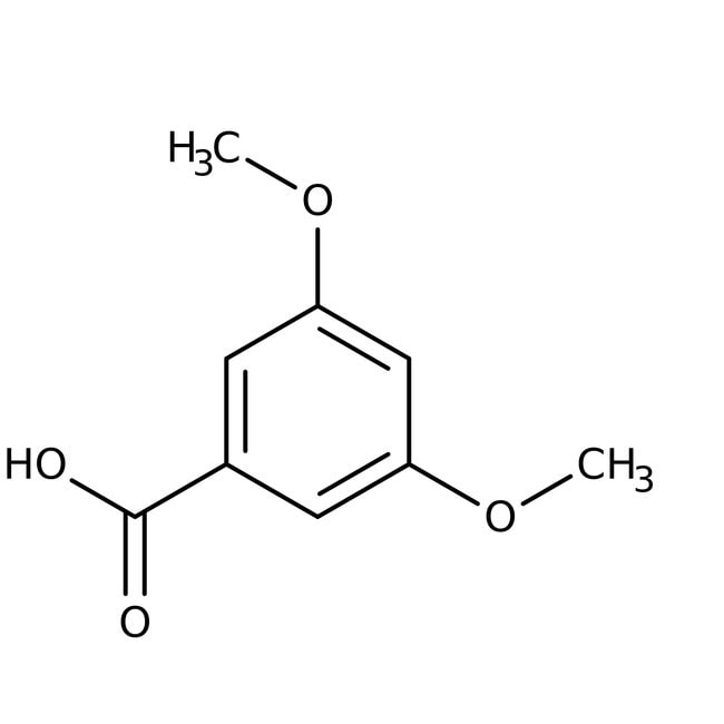 3,5-Dimethoxybenzoic acid, 99%, C9H10O4,