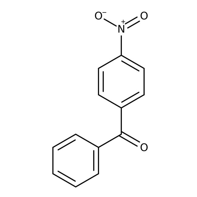 4-Nitrobenzophenone, 99%, C13H9NO3, CAS