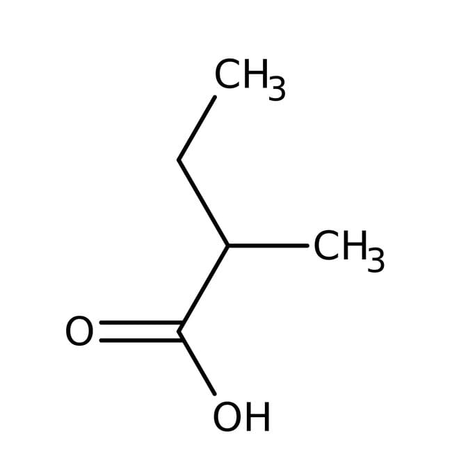 2-Methylbutyric acid, 98%, C5H10O2, CAS