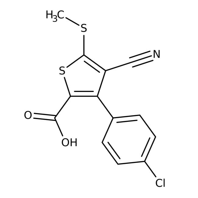 3-(4-Chlorophenyl)-4-cyano-5-(methylthio