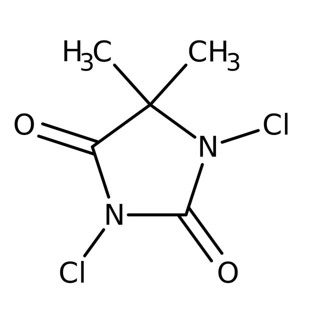 1,3-Dichloro-5,5-dimethylhydantoin, 98%,