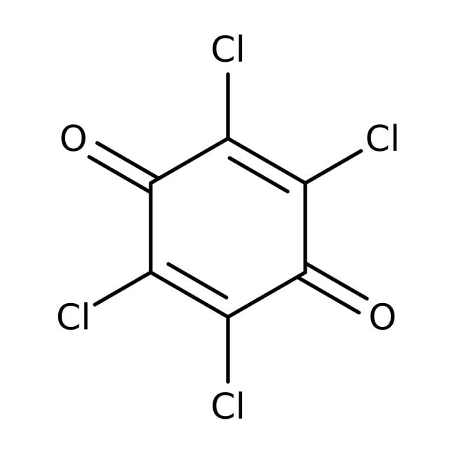 Tetrachloro-p-benzoquinone, 99%, C6Cl4O2
