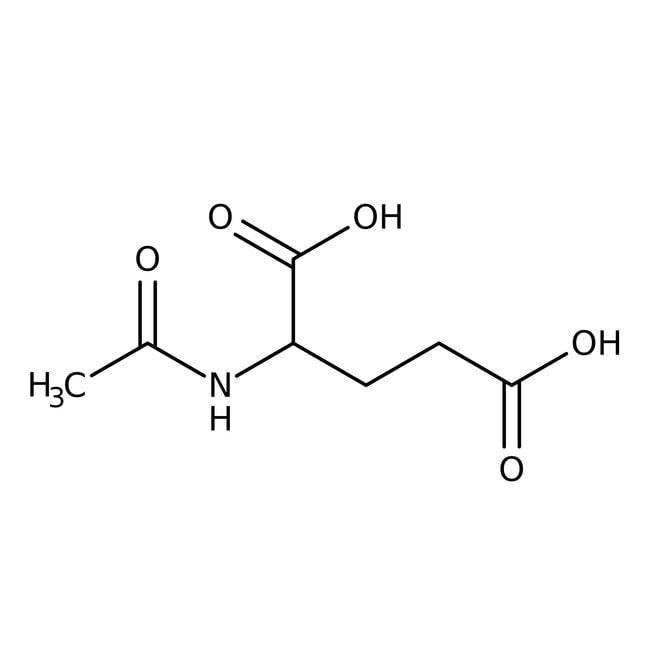 N-Acetyl-L-glutamic acid, 99%, C7H11NO5,