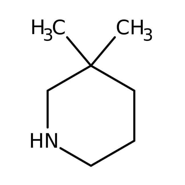 3,3-Dimethylpiperidine, 95%, C7H15N, CAS