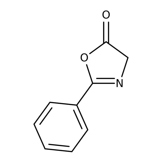 2-Phenyl-5-oxazolone, 97%, C9H7NO2, CAS