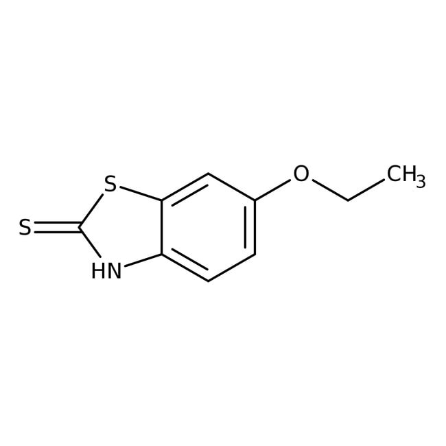 6-Ethoxy-2-mercaptobenzothiazol, 99 %, T