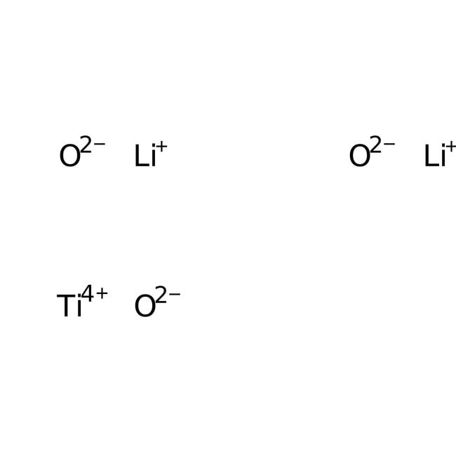 Lithium-Titanoxid, weißgraues Pulver, Th