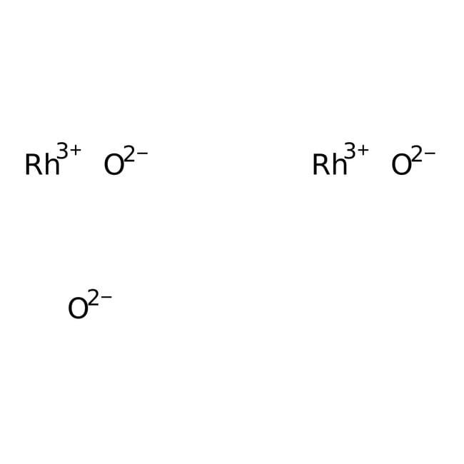 Rhodium(III) oxide, 99.9%, CAS Number-12
