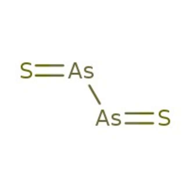 Arsen(II)-sulfid, tech. 90 %, Thermo Sci