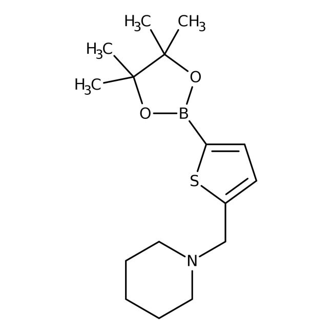5-(1-Piperidinylmethyl)thiophene-2-boron