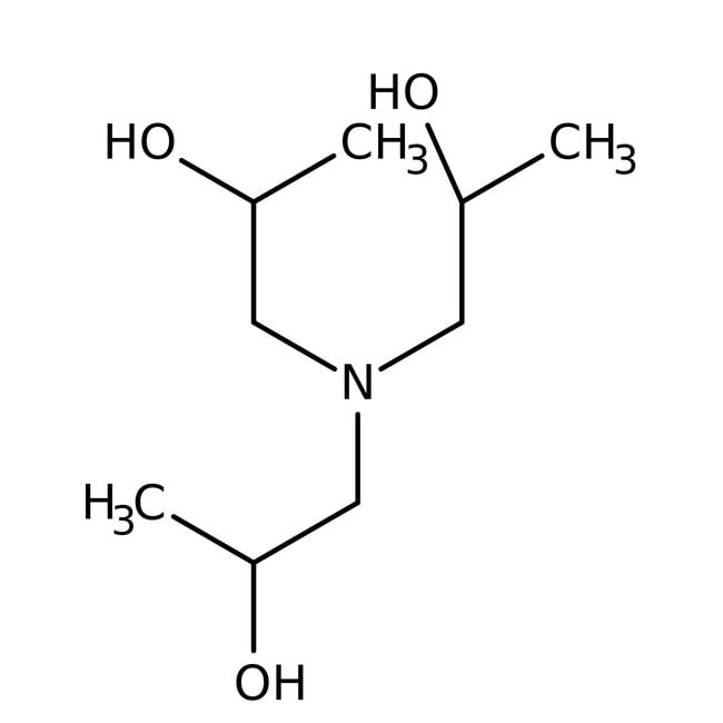 Triisopropanolamine, 95%, C9H21NO3, CAS