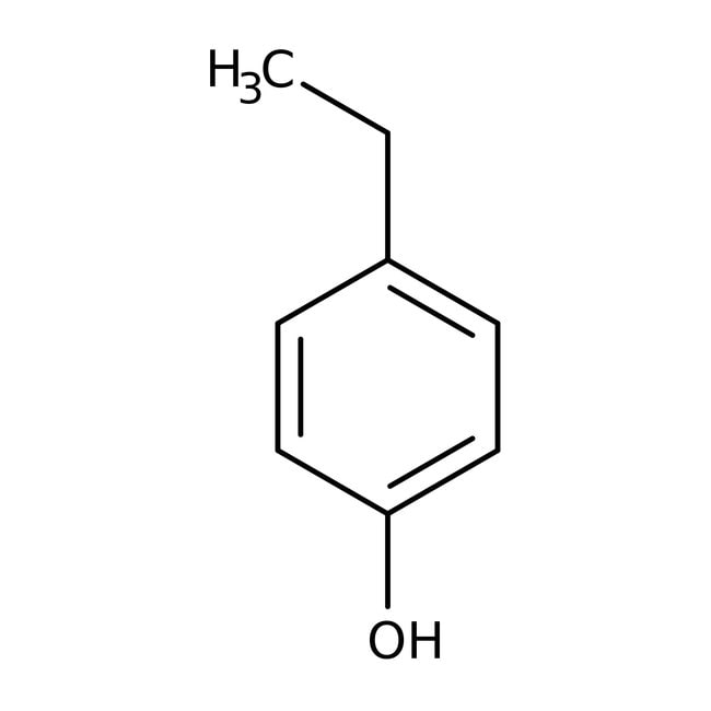 4-Ethylphenol, 97%, C8H10O, CAS Number-1