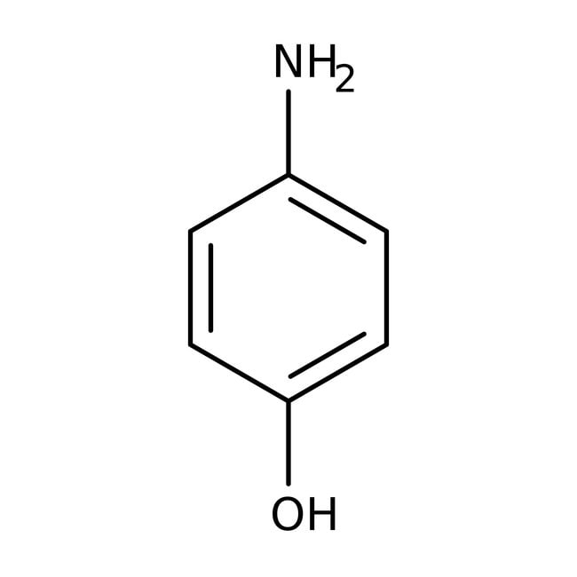 4-Aminophenol, 98%, C6H7NO, CAS Number-1