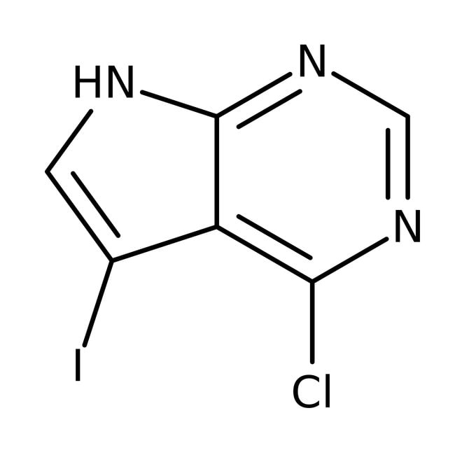 6-Chlor-7-iod-7-deazapurin, 96 %, Thermo