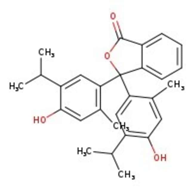 Thymolphthalein, C28H30O4, CAS Number-12