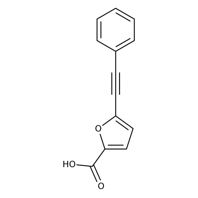 5-(2-Phenyleth-1-ynyl)-2-Furoesaure, Tec