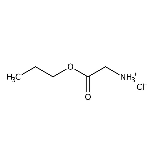 Glycin-n-propylester Hydrochlorid, Therm