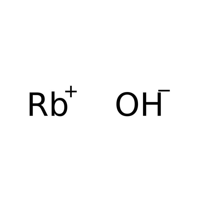 Rubidium hydroxide, >-99.6%, HORb, CAS N