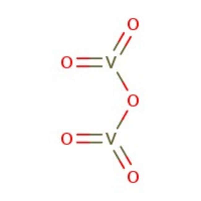 Vanadium(V) oxide, 99.2%, O5V2, CAS Numb