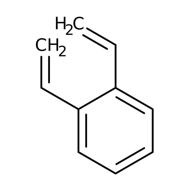 Divinylbenzene, 55%, C10H10, CAS Number-