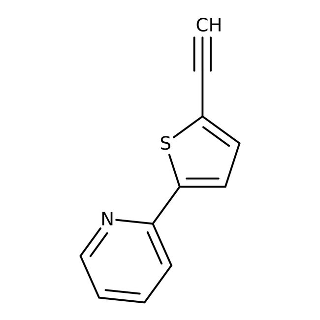 2-(5-Ethynylthien-2-yl)pyridine, 97%, C1