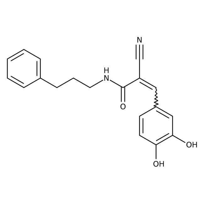 Tyrphostin B46, >-98%, C19H18N2O3, CAS N
