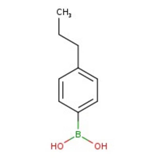 4-n-Propylbenzeneboronic acid, 98%, C9H1