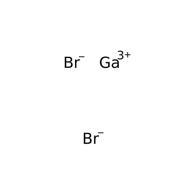Gallium(III) bromide, 99.998%, Br3Ga, CA