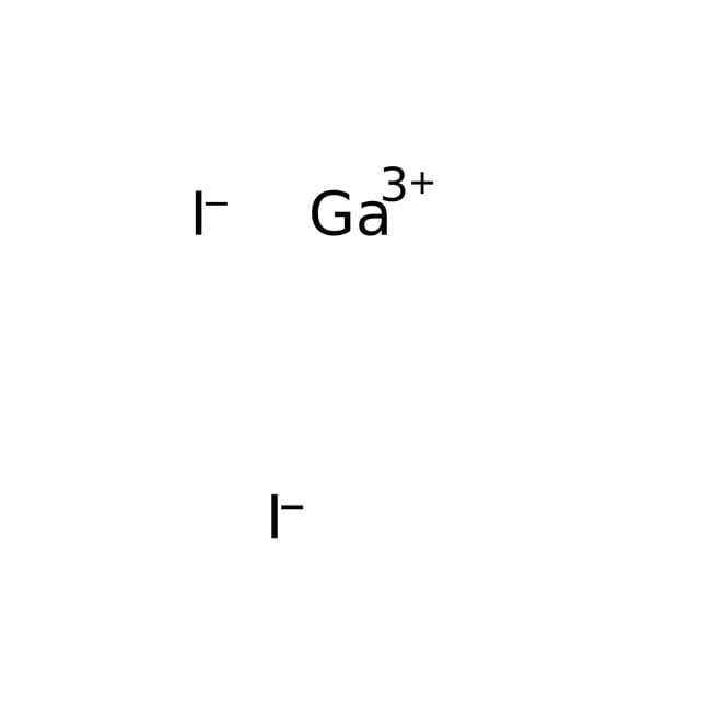 Gallium(III) iodide, GaI3, CAS Number-13
